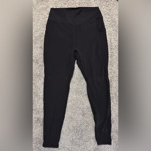BuffBunny Black Rosa pocket leggings sz XL